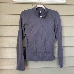 Ibex merino wool Full-Zip Sweatshirt